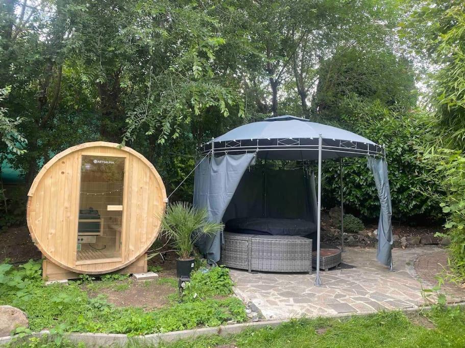 Ferien-Villa Direkt Am Rhein Sauna/Whirlpool Gotterswickerhamm Экстерьер фото